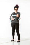 360 degree art reference photos of a new mother nursing her infant in posed for painters and sculptors and art students